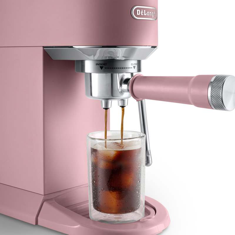 Espresso Machine Cold Brew Maker with Milk Frother, Rose