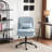 Upholstered Armless Task Office Chair-540381368