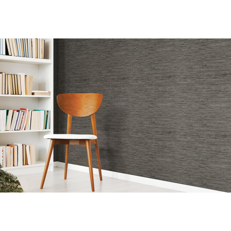 Eske Peel & Stick Striped Roll, Gray