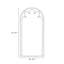 Miroirs pleine longueur demi-cercle en bois manufacturé-129929250