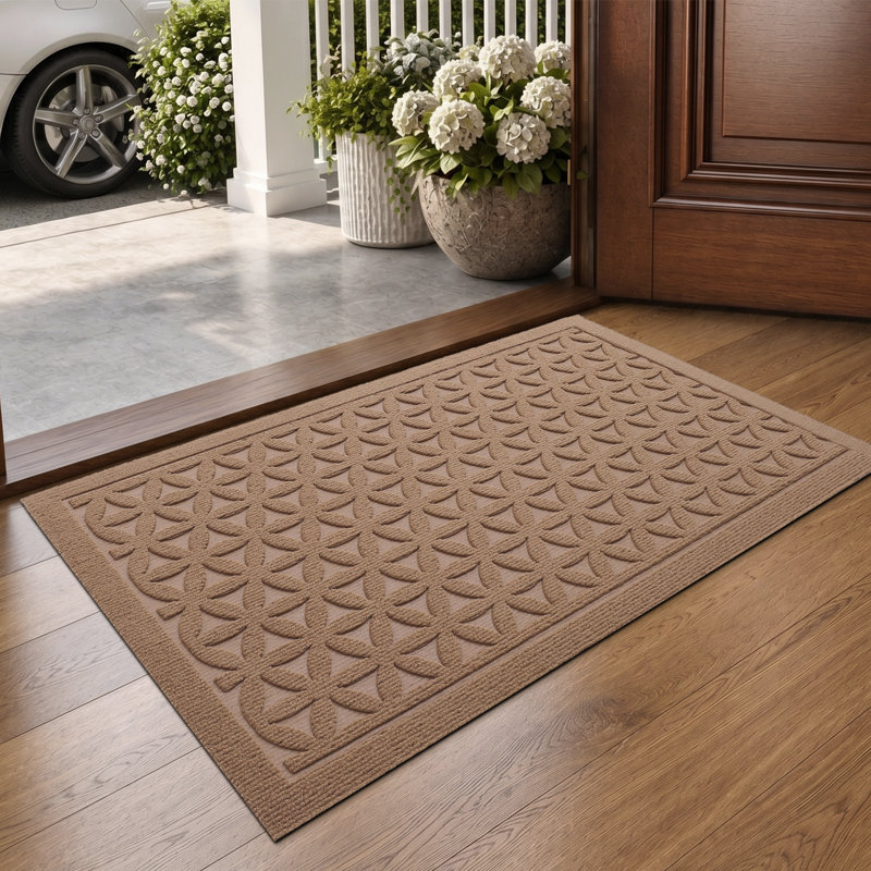 Paillasson d'intérieur, paillasson d'intérieur à poils courts, tapis d'entrée antidérapants pour l'intérieur, tapis de bienvenue Dirt Trapper, 17,7 po x 30 po
