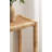 Coastal Tiered Rattan Entry Console Table