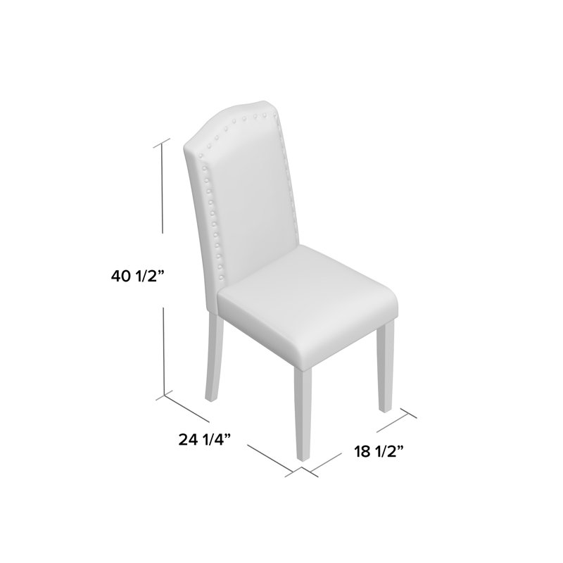 Kallas 19.5'' H Upholstered Dining Chair, Corn Husk