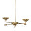 Lund Chandelier-Burnt Brass