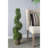 35'' Boxwood Topiary in Faux Concrete Planter