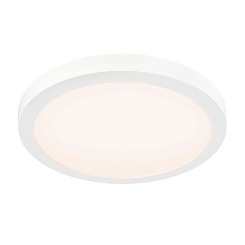 Ilkest 9 Inch Round 5CCT Coastal Rated Flush Mount