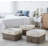 4-piece Brown Fabric Storage Boxes. Decorative Wardrobe Organizer. Suitable For Shelves/linen Storage. Organizes Clothes, Toys, Etc. Multifunctional And Practical Home Storage Baskets. Dimensions: 15.2 X 11.2 X 9.6 Inches.