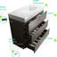 Meuble-lavabo de salle de bain de couleur grise, spacieux, silencieux, meubles de 24 po, conception ergonomique-959159054-959159047-959159043