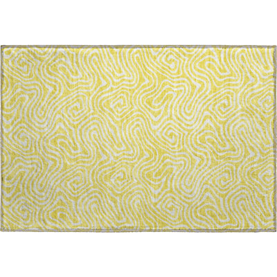 Premium Machine Washable Diskin AMF1030 Swirls Rug