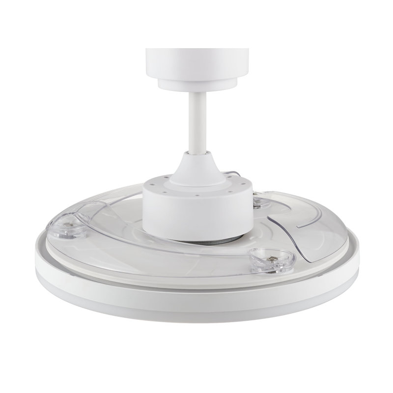 Ventilateur de plafond DC à pales rétractables avec lumière et télécommande Stroll
