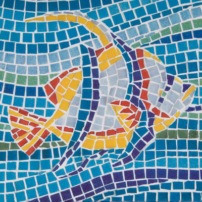8'' x 8'' Ceramic Decorative Accent Tile