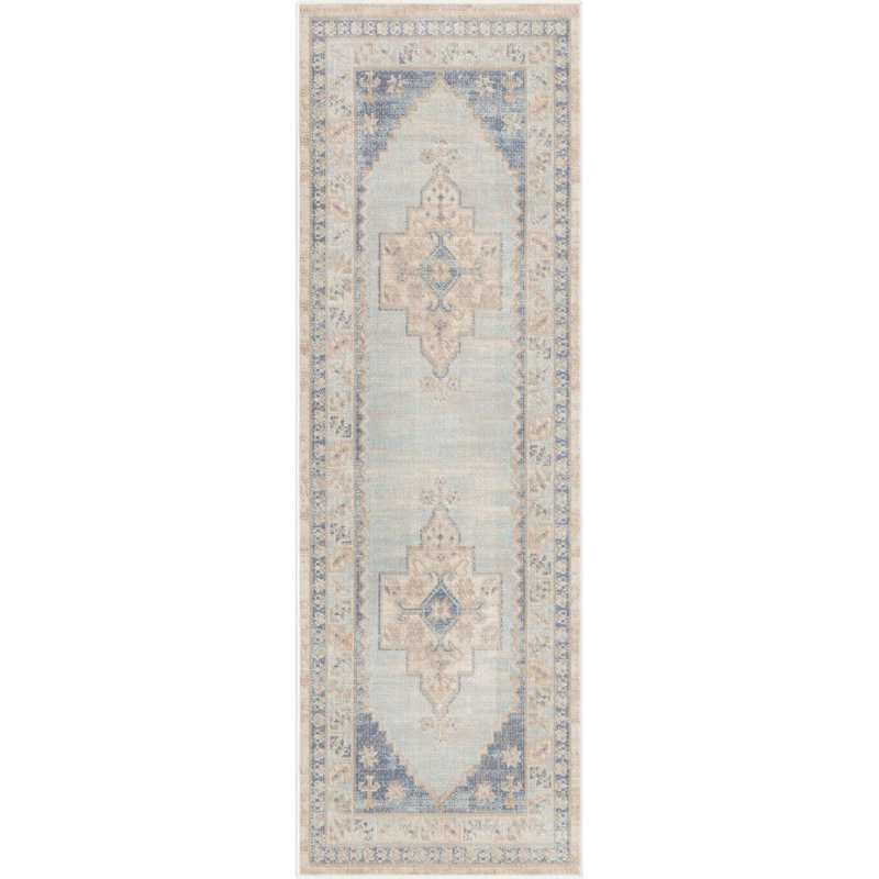 Matthei Oriental Indoor Rug, Runner 2' x 6'
