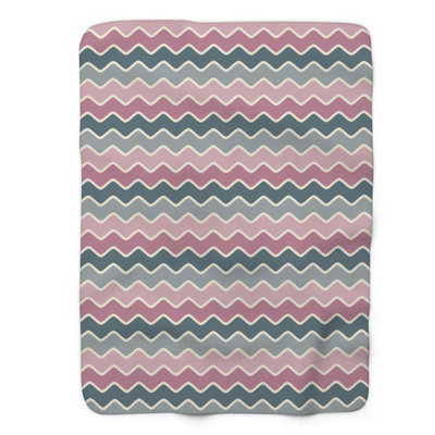 Elegant Flower - 1 Piece Premium Sherpa Blanket 0217