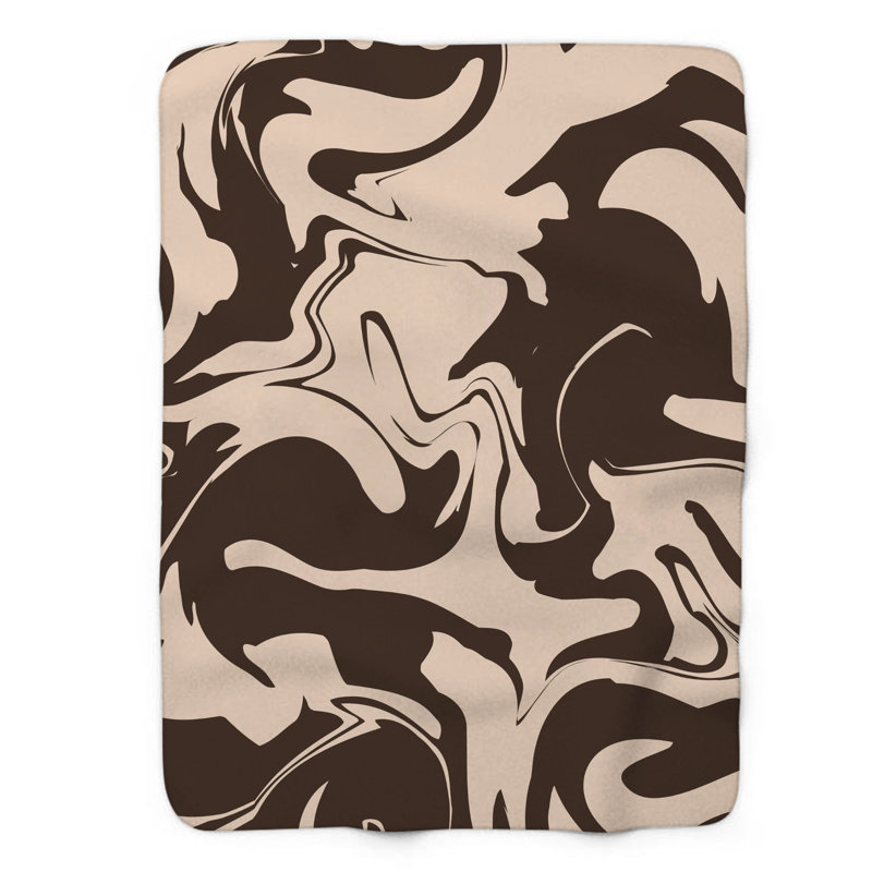 Choco Loop - 1 Piece Premium Blanket, Queen