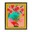 Cadre flottant Vase à motif Folk, design par Nabeela Rumi-71594526-71594527