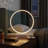 Halo Ring Geometric LED Table Lamp-1717340873