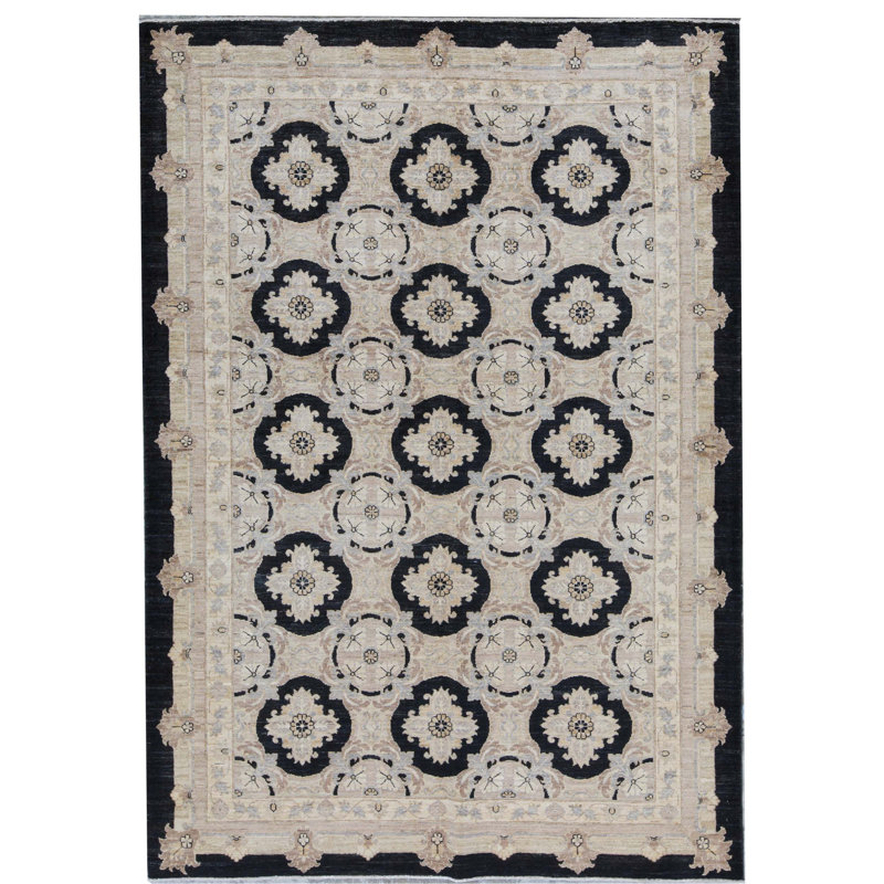 Wool Floral Area Rug