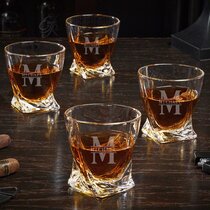 Glenden 9.6 oz. Whiskey Glass (Set of 4) Everly Quinn