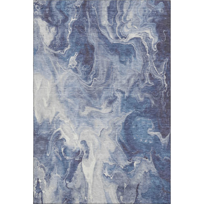 Premium Machine Washable Mehara AMF1687 Abstract Rug