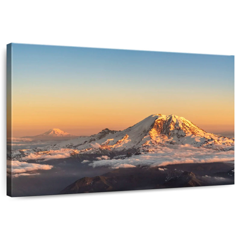 Alvord Winter Cascade Range, 8" H x 12" W