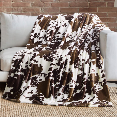 Lucky Brand Cattle Call Plush Blanket