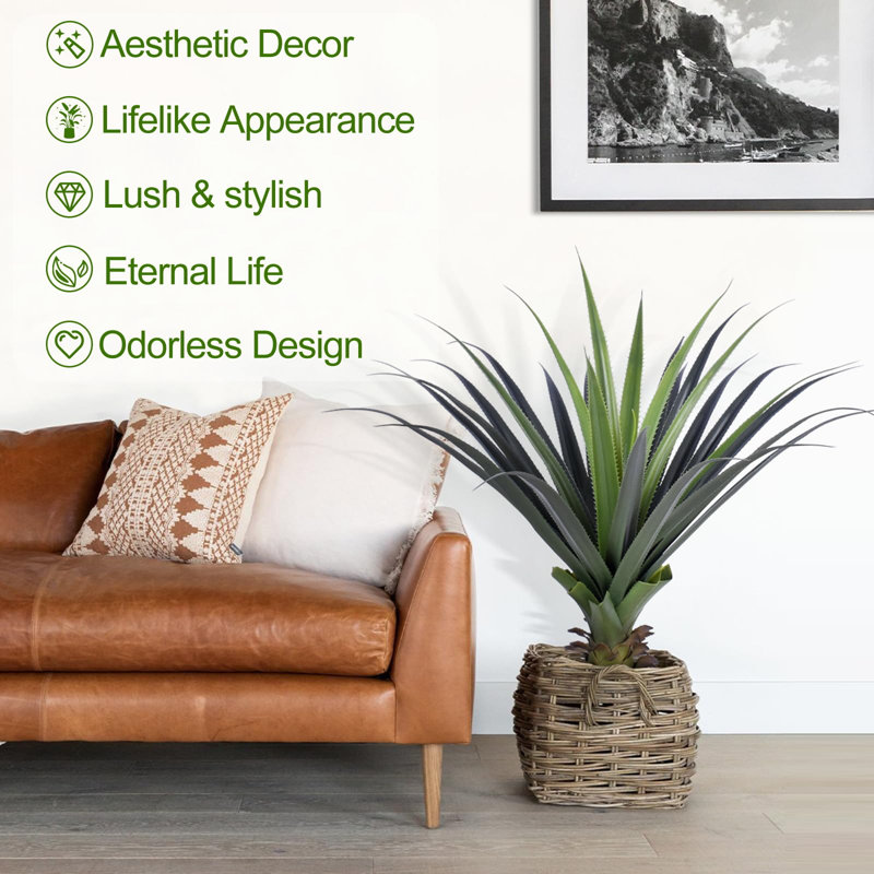 Ruchel Faux Plant, 90cm H x 101cm W x 101cm D