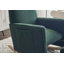 Chaise berçante en tissu avec repose-pieds Teddy-702460788