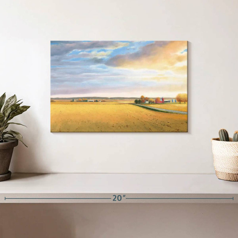 Paysage d'Alvord Heartland, H 8 po x l 12 po