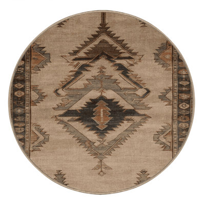 Machine Washable Persian Brown Area Rug