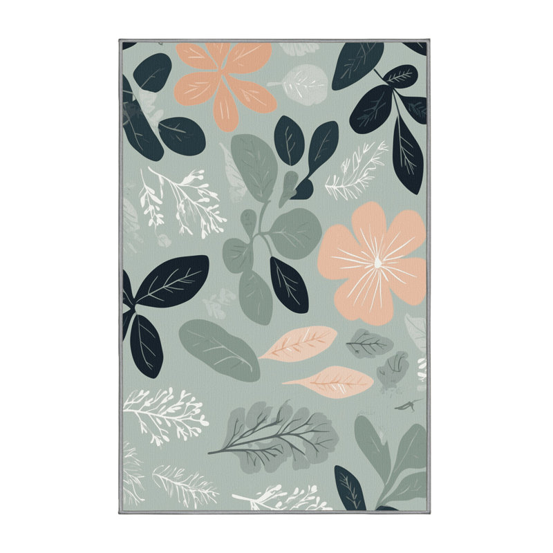 Blooming Fields Rug, Rectangle 6' x 9'