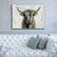 «Highland Cow Horizontal» par Silvia Vassileva, art mural sur toile-246739366