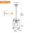 Lagarde 1 - Light Single Pendant-598725353
