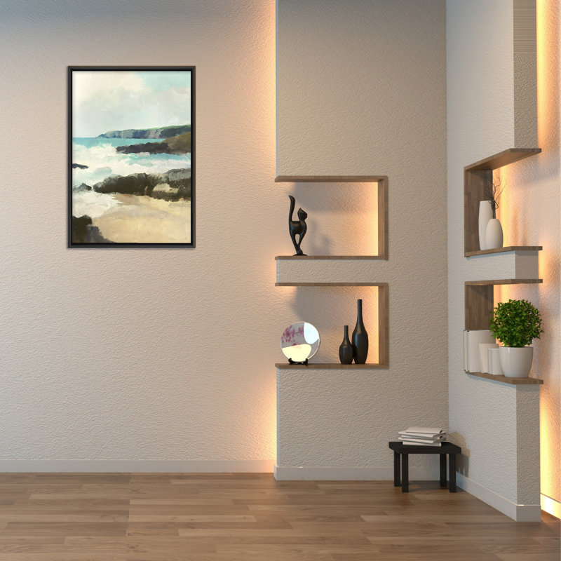 Coastal Retreat Rocky Beach, 24" H x 16" W