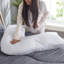 Slumberdown V-Shape Medium Support Specialist Pillows – Specialist Back Sleeper Pillow for Posture & Comfort