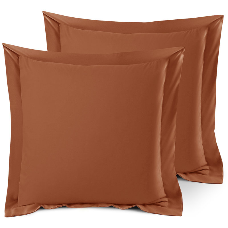 Polyester Bedding, Rust, 26" x 26"