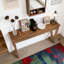Table d'entrée de style rustique, console