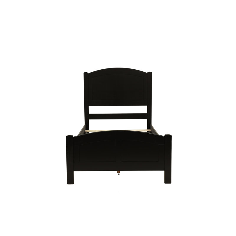 Baelynn Panel Bed, Black, Twin