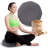 16" Buckwheat Yoga and Meditation Floor Pillow with Removable Cover