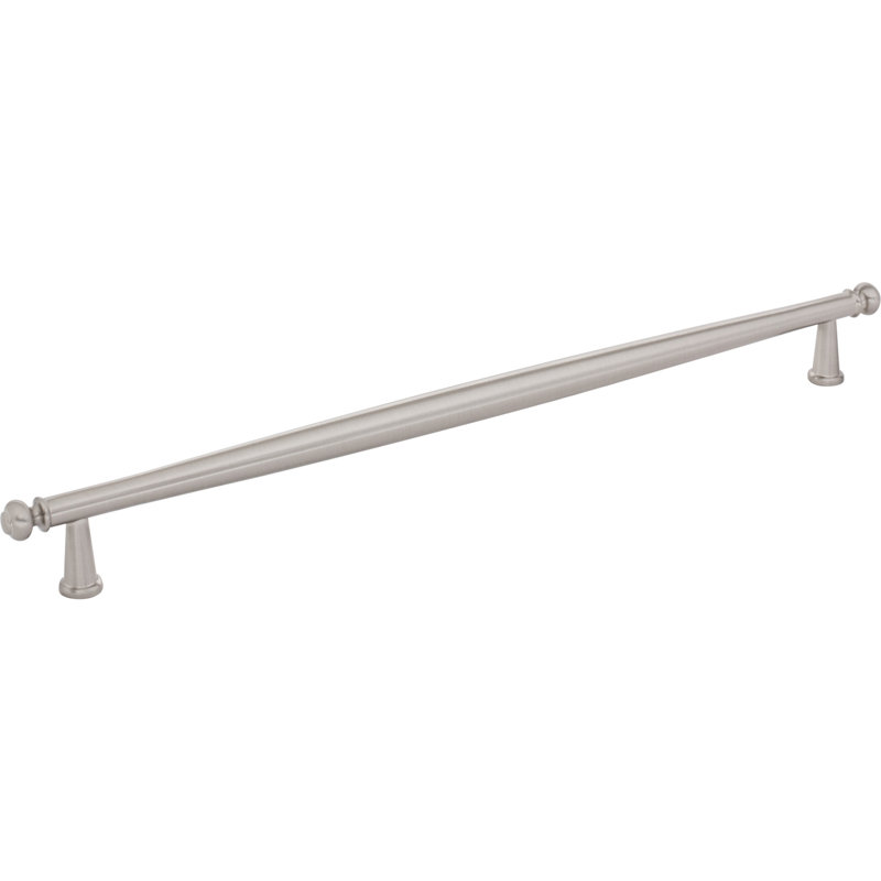 Coddington Bar Pull, Brushed Satin Nickel, 12" Center To Center