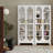 74.8''H Tall Display Storage Cabinet with Glass Doors and 5 Adjustable Shelves-2068303829