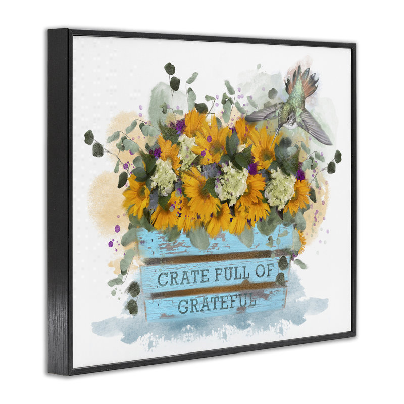 Caisse pleine d'art de giclée encadrée par Matthew Piotrowicz, Giclée encadrée noir minuit, H 11 po x l 14 po
