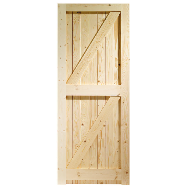 FLB External Pine Framed Ledged & Braced Gate, 1981mm H x 762mm W x 44mm D