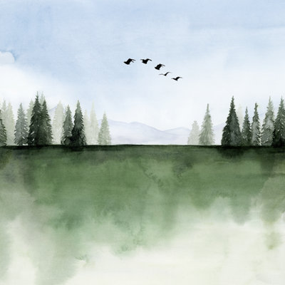 Forest's Edge I by Grace Popp - Wrapped Canvas Painting