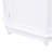 Stylish White Bathroom Triangle - Board, Adjustable Shelves, Modern Style Corner Cabinet , Build For Long-Term Use-200363975