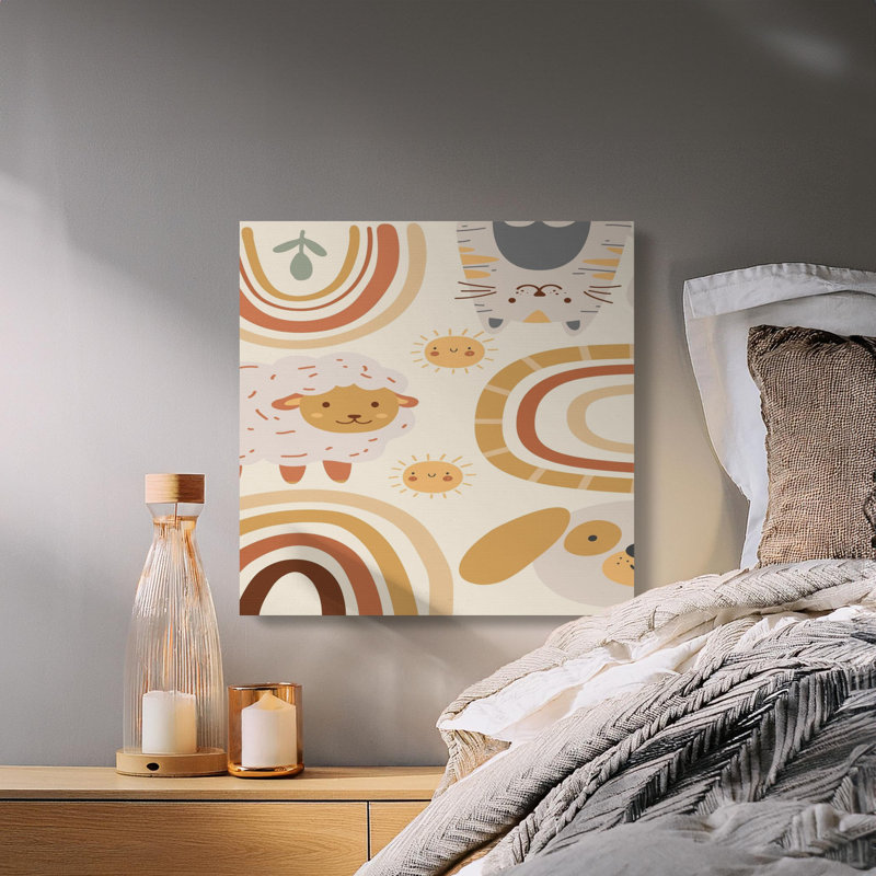 1 Piece Wrapped Canvas Wall Art Set, 50.8 cm H x 50.8 cm W