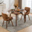 Fauteuil pivotant rembourré en similicuir Dundrod-123200761