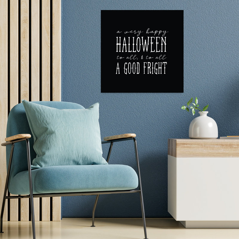 Halloween, art contemporain abstrait, H 18 po x l 18 po