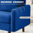 Hessville Sofa 56.3" sofas Velvet Round Arm Apartment Loveseat-517593694