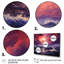 «Ocean Sunset Storm I» - ensemble d'art mural 4 pièces tempêtes-1219719771