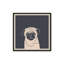 «Pugsy the Pug Dog» par Sary and Saff, reproduction d'art-1702357076-1702357077